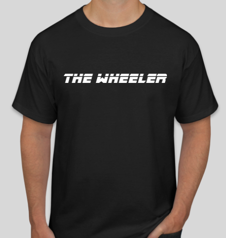 Black Classic "Wheeler" Tee-Shirts