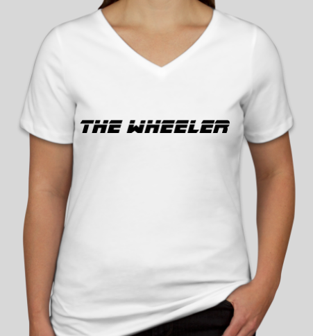 White Classic "Wheeler" Tee-Shirts